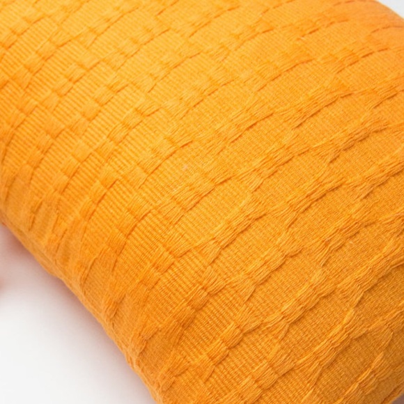 Archive New York Antigua Pillow - Solid Orange - Picture 2 of 6